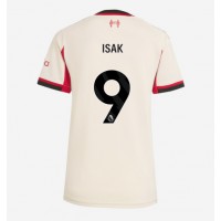 Stroje piłkarskie Liverpool Alexander Isak #9 Koszulka Wyjazdowej dla damskie 2025-26 Krótki Rękaw